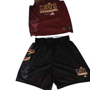Cavs Academy Basketball Jersey and Shorts Set